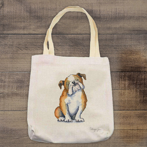 Bulldog Tote Bag